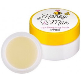 Маска для губ APIEU ночная Honey & Milk Lip Sleeping Pack