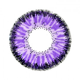 Цветные линзы HERA Classic Violet на 3мес. от 0 до -8дптр (2шт)