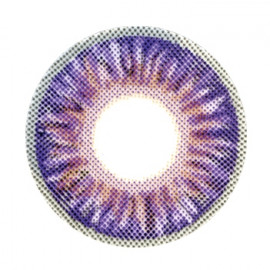 Цветные линзы HERA Premium Violet на 3мес. от 0 до -6дптр (2шт)