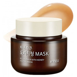 Маска для лица APIEU с медом согревающая Bellflower With Honey Heating Mask