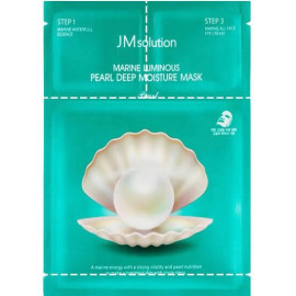 Трехфазная маска JMsolution с протеинами жемчуга Marine Luminous Pearl Deep Moisture Mask-Pearl