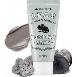 СРОК ГОДНОСТИ 19.05.2024 Маска для лица A’pieu для очищения пор Fresh Mate Peat Mask Pore Clearing