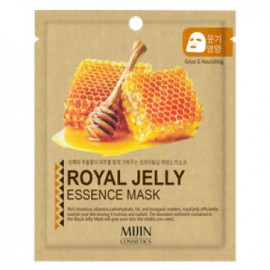 СРОК ГОДНОСТИ 14.10.2024 Тканевая маска для лица MIJIN Royal Jelly Essence Mask (маточное молочко)
