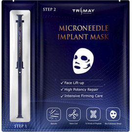 Маска для лица Trimay с микроиглами спикул Microneedle Implant Mask 1,5 мл/30 мл