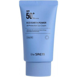 Крем для лица The SAEM солнцезащитный SPF50 Eco Earth All Protection Sun Cream 50 гр