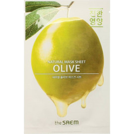 Тканевая маска The SAEM с экстрактом оливы Natural Olive Mask Sheet 21 мл
