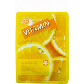 Маска для лица тканевая MAYISLAND Real Essence Vitamin Mask Pack 25 мл