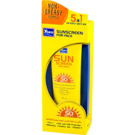 Cолнцезащитный крем для лица YOKO SPF 50 Sunscreen for face 30 гр