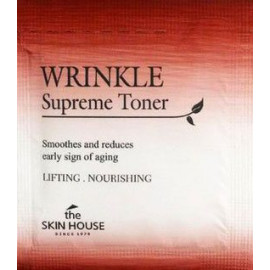 ПРОБНИК Питательный тонер The Skin House Wrinkle Supreme Toner 1 ml с женьшенем
