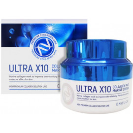 Крем коллагеновый Enough для лица Ultra X10 Collagen Pro Marine Cream 50 мл