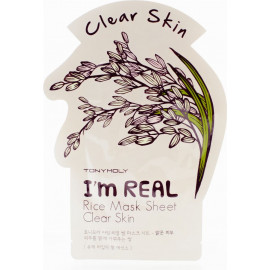 Тканевая маска Tony Moly с экстрактом риса I'm Rice Mask Sheet 21 мл
