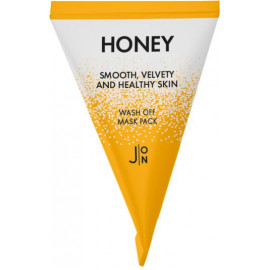 Маска для лица J:ON Мед Honey Smooth Velvety and Healthy Skin Wash Off Mask Pack 5гр