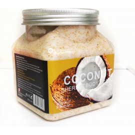 Скраб для тела Wokali Coconut Sherbet Body Scrub с кокосом 500 мл
