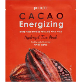Маска для лица гидрогелевая Petitfee КАКАО Cacao Energizing Hydrogel 1 шт