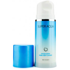 Очищающая кислородная пенка для лица MISSHA Super Aqua Oxygen Micro Visible Deep Cleanser (USA) 120 ml