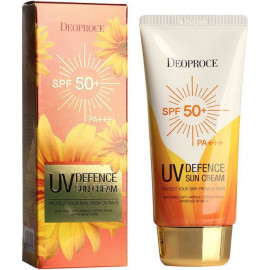 Крем солнцезащитный для лица и тела Deoproce UV DEFENCE SUN PROTECTOR SPF50+ PA+++ 70 гр