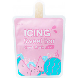Тканевая маска APIEU с экстрактом арбуза Icing Sweet Bar Sheet Mask Watermelon