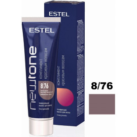Тонирующая маска для волос ESTEL NEWTONE 8/76 Светло-русый коричнево-фиолетовый 60 мл