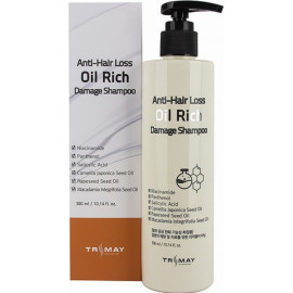 Шампунь Trimay восстанавливающий Anti-Hair Loss Oil Rich Damage Shampoo 300 мл