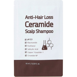 ПРОБНИК Шампунь с керамидами против выпадения волос Trimay Anti Hair Loss Ceramide Scalp Shampoo 10 мл