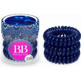 Набор резинок для волос Beauty Bar Темно-синий  Navy blue 3 шт