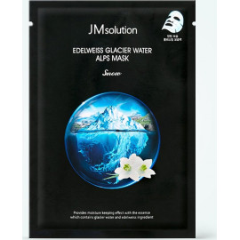 Маска JMsolution с экстрактом эдельвейса и ледниковой водой Edelweiss Glacier Water Alps Mask 30 мл