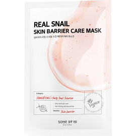 Тканевая маска Some By Mi с муцином улитки Real Snail Skin Barrier Care 20 гр