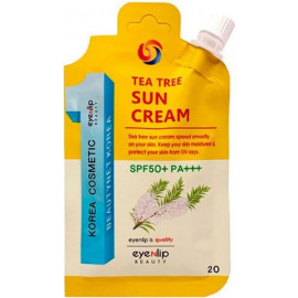Крем для лица Eyenlip солнцезащитный SPF50 + / PA +++ TEA TREE SUN CREAM 20гр