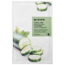 Тканевая маска для лица с экстрактом огурца Mizon Joyful Time Essence Mask Cucumber 23 гр