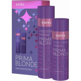 Набор ESTEL PRIMA BLONDE Мне фиолетово для холодных оттенков блонд (шампунь 250 + бальзам 200)