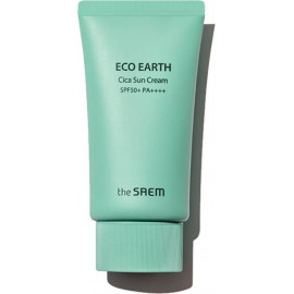 Солнцезащитный крем The Saem Eco Earth Cica Sun Cream PA++++ SPF50+ 50 гр