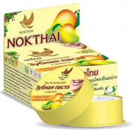 Таиская зубная паста NOK THAI с экстрактом манго mango 25 гр