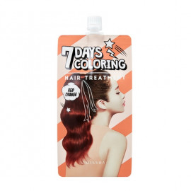 Оттеночный бальзам для волос MISSHA 7 Days Coloring Hair Treatment (Red Orange) 25 мл в рассрочку по Халве