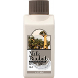 Лосьон для тела MilkBaobab с ароматом белого мыла Body Lotion White Soap Travel Edition 70 мл