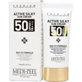 Солнцезащитный крем Medi-Peel Active Silky Sun Cream SPF50+ PA+++ 50 мл