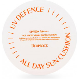 Солнцезащитный кушон Deoproce UV Defence All Day Sun Cushion SPF50+/PA+++ 25 гр
