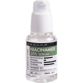 Успокаивающая сыворотка для лица Derma Factory с ниацинамидом Niacinamide 20% Serum 30 мл