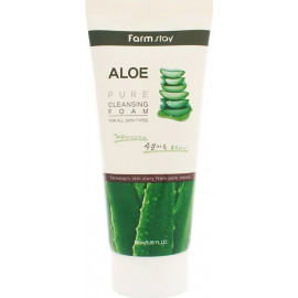 Пенка для умывания Farm Stay с экстрактом алоэ Pure Cleansing Foam Aloe 180 мл
