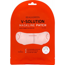 Маска-патч Beauugreen для коррекции овала лица V-Solution Mask Line Patch 17 гр