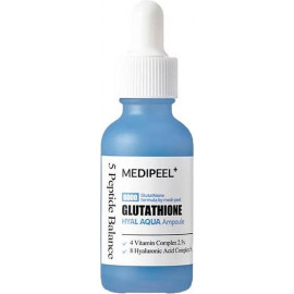 Сыворотка для лица Medi-Peel осветляющая Glutathione Hyal Aqua Ampoule 30 мл