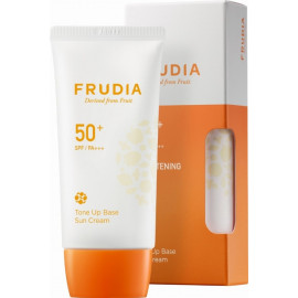 Солнцезащитная тональная крем-основа Frudia Tone Up Base Sun Cream SPF50+ PA+++ 50 гр