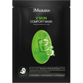 Улучшающая тон кожи маска для лица с ниацинамидом JMsolution V Skin Comfort Mask Vitamin B3 30 мл