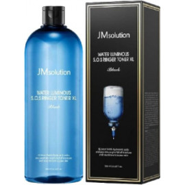 Глубоко увлажняющий тоник для лица JMsolution с аквасилом Water Luminous S.O.S Ringer Toner XL Black 600 мл