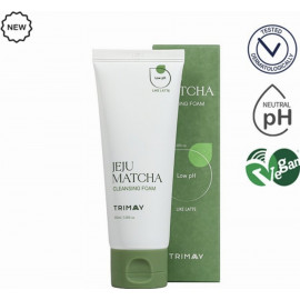 Слабокислотная пенка Trimay с чаем матча Jeju Matcha Low pH Cleansing Foam 100 мл