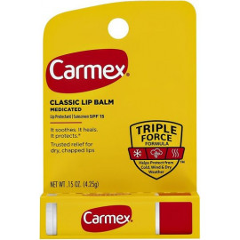 Бальзам для губ Carmex классический SPF 15 в стике 4,25 гр