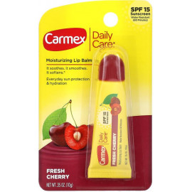 Бальзам для губ Carmex вишня SPF 15 в тубе cherry 10 гр