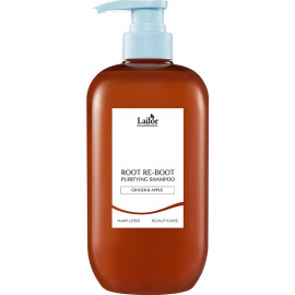 Шампунь LA'DOR для чувствительной кожи головы ROOT RE-BOOT PURIFYING SHAMPOO (GINGER & APPLE) 800 мл