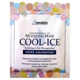 Маска для лица ANSKIN альгинатная охлаждающая успокаивающий эффект Cool-Ice 25гр