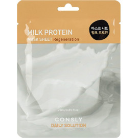 Маска тканевая для лица Consly с молочными протеинами Milk Proteins 25мл