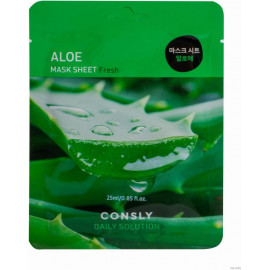 Маска тканевая для лица Consly с экстрактом алое Aloe 25мл